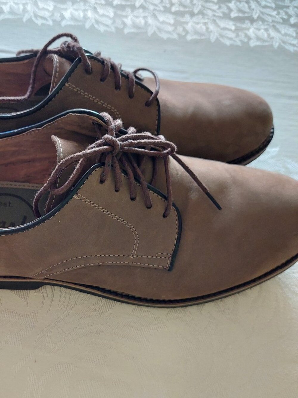 Clarks Men's Size 9 M Brown Suede Oxford